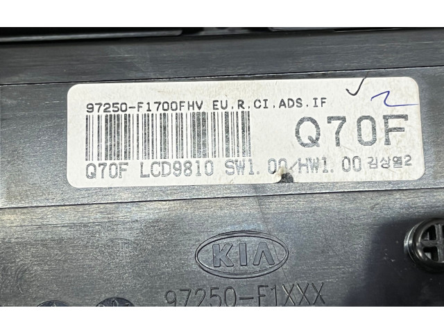 Блок управления климат-контролем 97250F1700   KIA Sportage