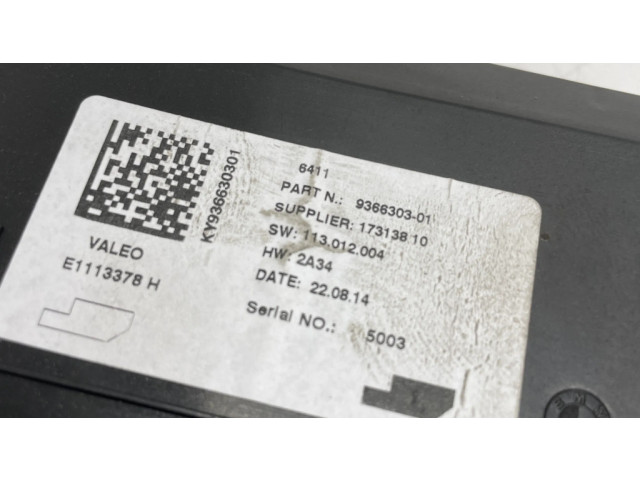 Блок управления 9366303 BMW 1 F20 F21