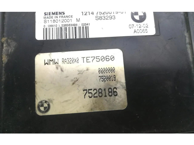 Řídící jednotka 7520019, 226563498 Mini One - Cooper R50 - 53 2002