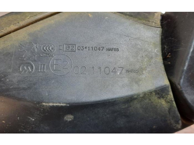 Зеркало электрическое Peugeot 2008 I 2013 - 2019 года