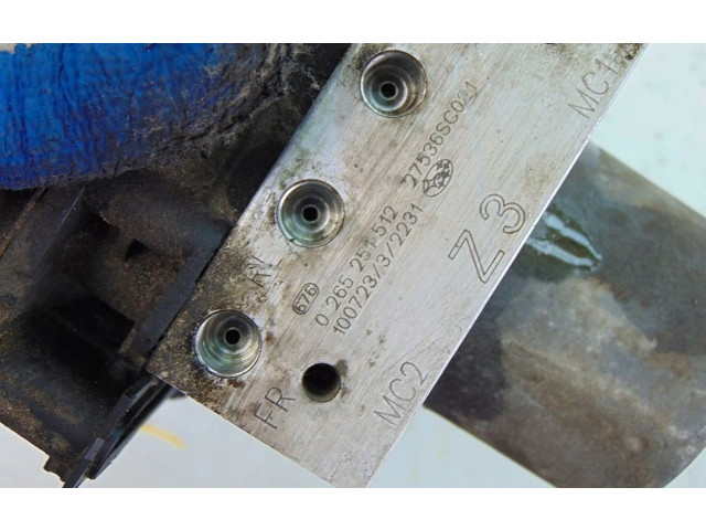 Блок АБС 0265951586 Subaru Forester SH 2008 - 2013 года