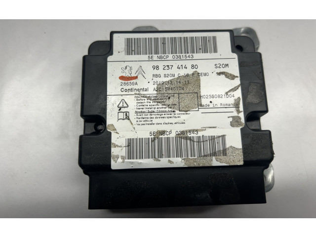 Блок управления надувных подушек 9823741480 Citroen Berlingo