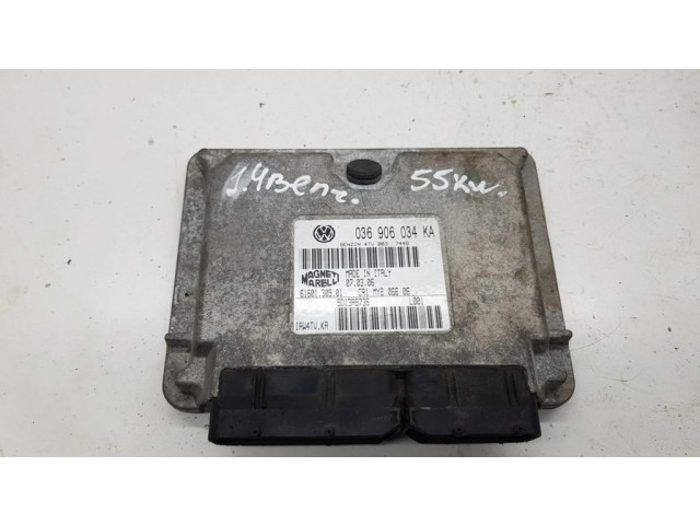 Řídící jednotka 036906034KA, 5D13A9736 Volkswagen Polo IV 9N3 2007