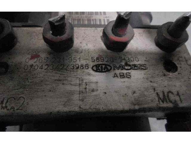 Блок АБС 589201H300, 0265231951   KIA  Ceed  2006 - 2012 года