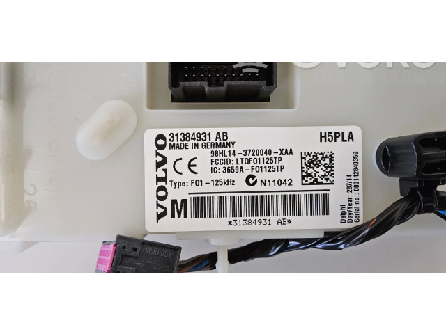 Блок комфорта 31384931, 3659AF01125TP   Volvo V60   