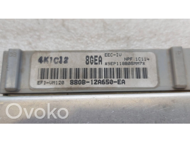 Блок управления двигателя 88GB12A650EA, 8GEA   Ford Sierra