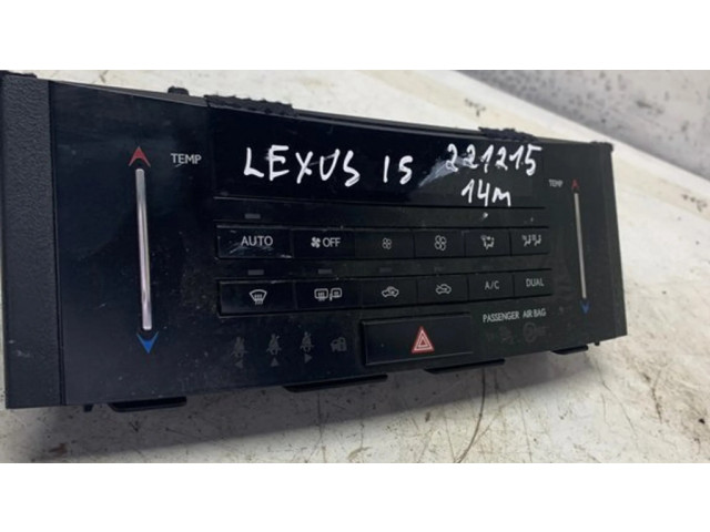 Блок управления климат-контролем 5590053240 Lexus IS III XE30