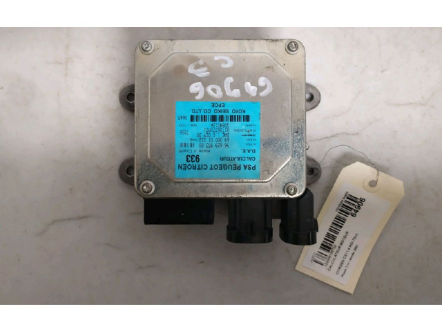 Блок управления двигателя 00001943T3, 00001943T3   Citroen C3    