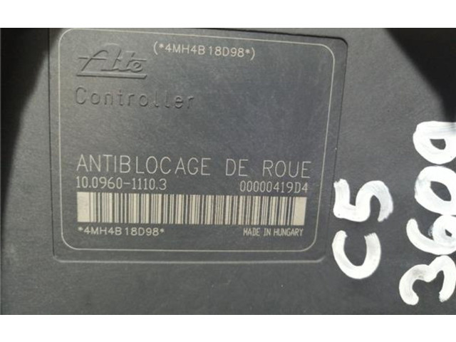 Блок управления АБС 454154, 454154 Citroen C5