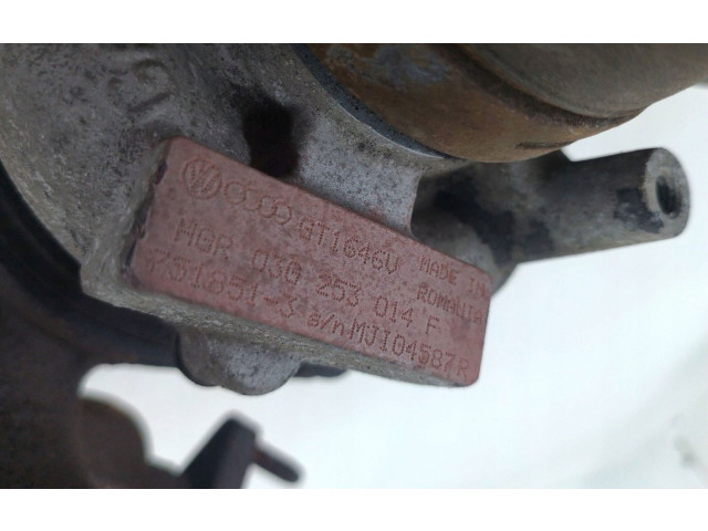 Турбина Volkswagen Touran I для двигателя BXE