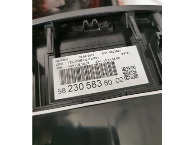 Панель приборов    Citroen C3       