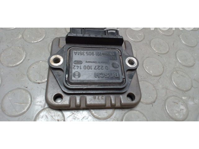 Блок управления двигателя 191905351A, 0227100142 Volkswagen Golf II