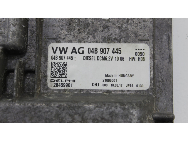 Блок управления двигателя 04b907445 Skoda Rapid (NH)