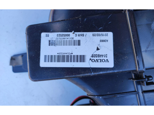 Вентилятор печки    31449328, 00052523   Volvo XC90