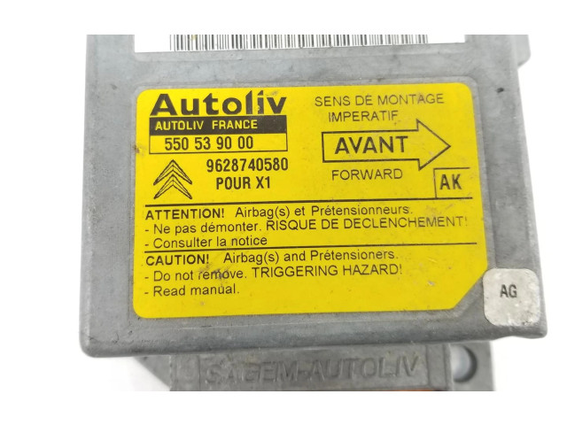 Блок подушек безопасности 9628740580, 550539000   Citroen Xantia