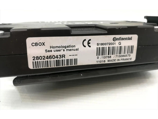 Блок управления навигации (GPS) 280246043R, 280700011R Renault Scenic III - Grand scenic III