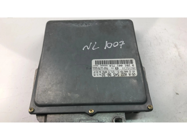 Řídící jednotka A0225459632 Mercedes-Benz C AMG W202 2000