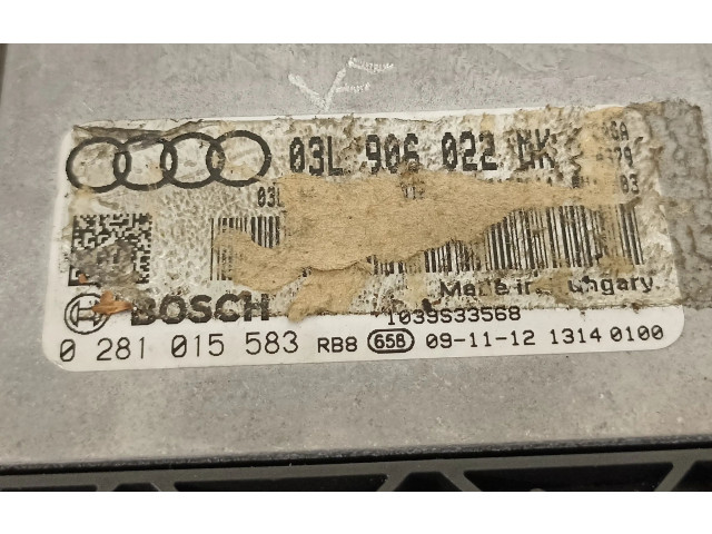 Řídící jednotka 03L906022MK, 0281015583   Audi A5 Sportback 8TA 2010