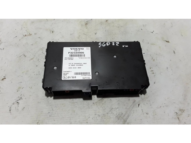 Блок комфорта 32334906 Volvo S60