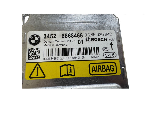 Блок подушек безопасности 34526868466, 0265020642   BMW X3 F25