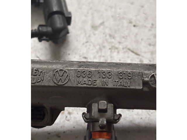 Топливная рампа 036133319 Audi A3 S3 8P для двигателя BLS