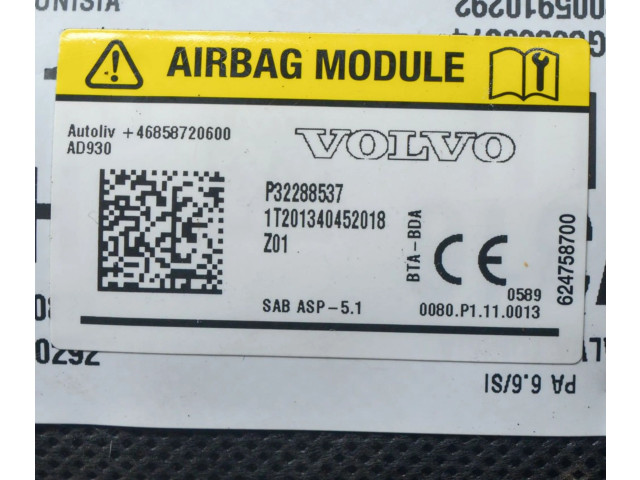 Подушка безопасности в сиденье P32288537, 32288537 Volvo XC40