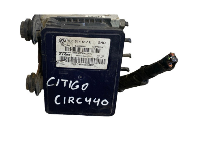 Блок АБС 1S0614517E, 17677213A Skoda Citigo 2011 - 2020 года