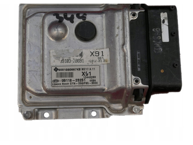 Řídící jednotka 9001090687KB, 391182B251 KIA Venga 2010