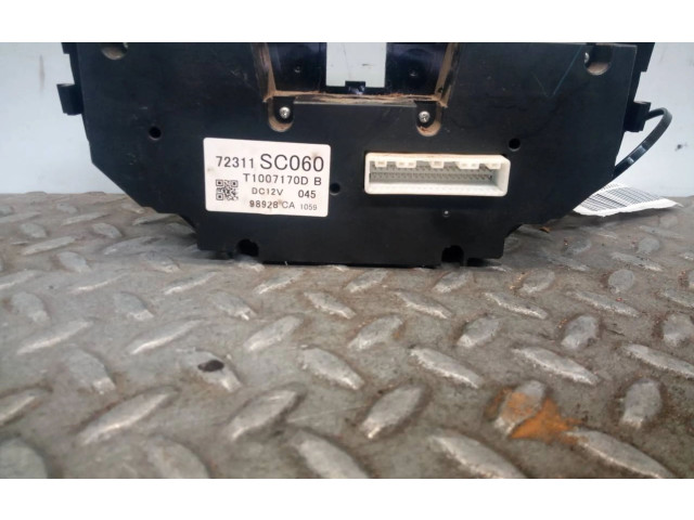 Блок управления климат-контролем 72311SC060   Subaru Forester SH