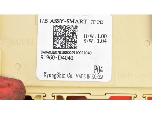 Pojistková skříňka 91960-D4040, 91960-D4040 KIA Optima 2019