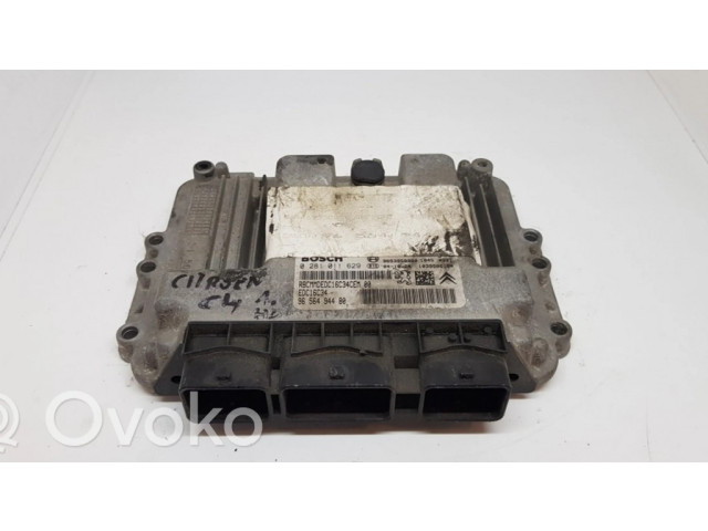 Блок управления двигателя 0281011629   Citroen C4 I