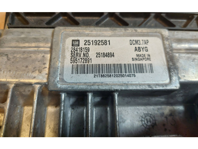 Блок управления АБС 25192581, 25184894   Opel Antara