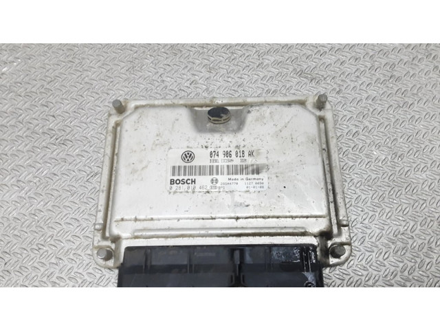 Řídící jednotka 074906018AK, 0281010462 Volkswagen Transporter - Caravelle T4 2002