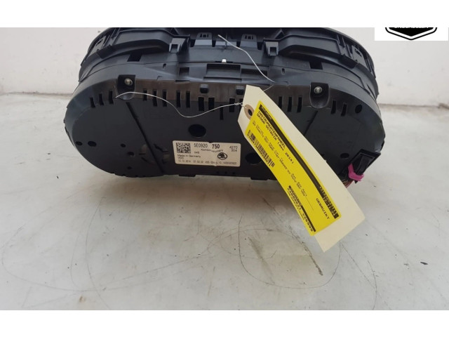 Панель приборов 5E0920750, 5E0920750   Skoda Octavia Mk3 (5E)       