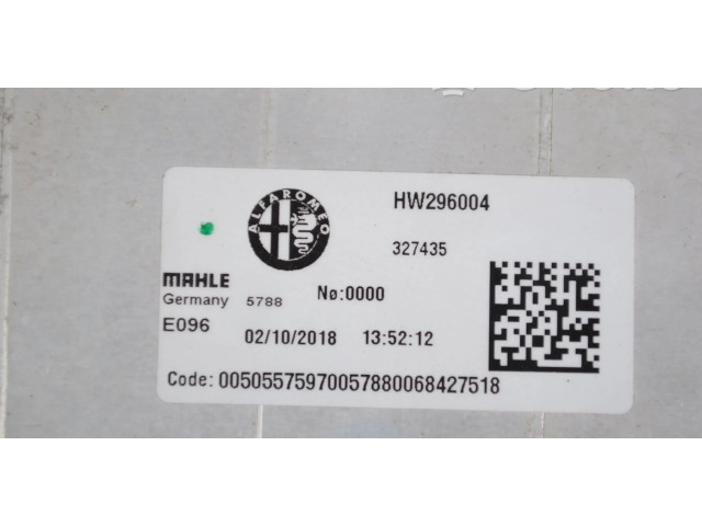Интеркулер 327435, HW296004 Alfa Romeo Stelvio 2.9