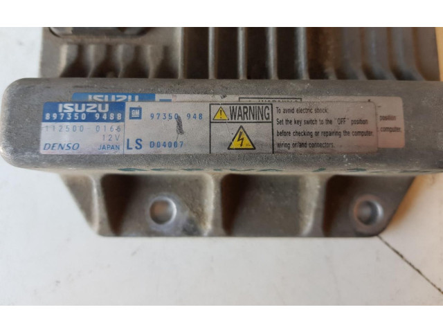 Блок управления двигателем Блок управления 8973509488   Opel Meriva A