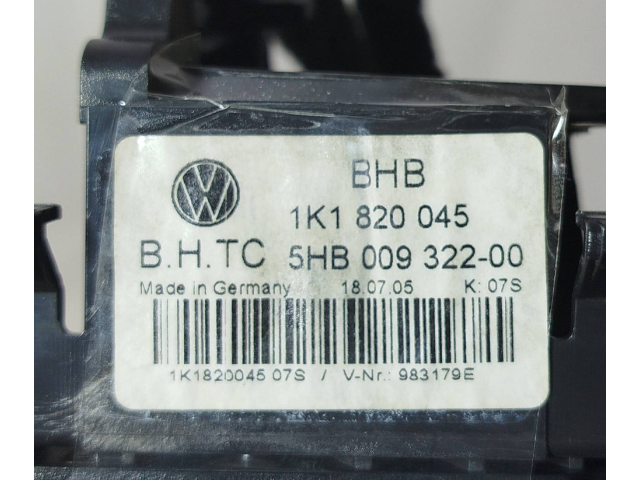 Блок управления климат-контролем 1K1820045, 5HB00932200   Volkswagen Jetta V