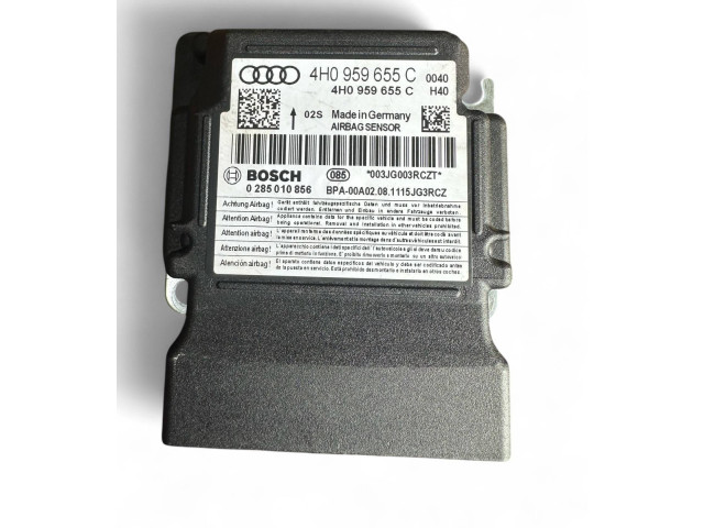 Блок подушек безопасности 4H0959655C, 0285010856 Audi A7 S7 4G