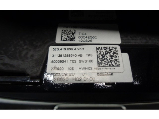 Руль Skoda Scala - года 5E3419093A