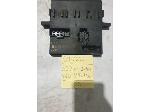 Блок комфорта 4E0907279Q, 4E0910279Q   Audi A8 S8 D3 4E   