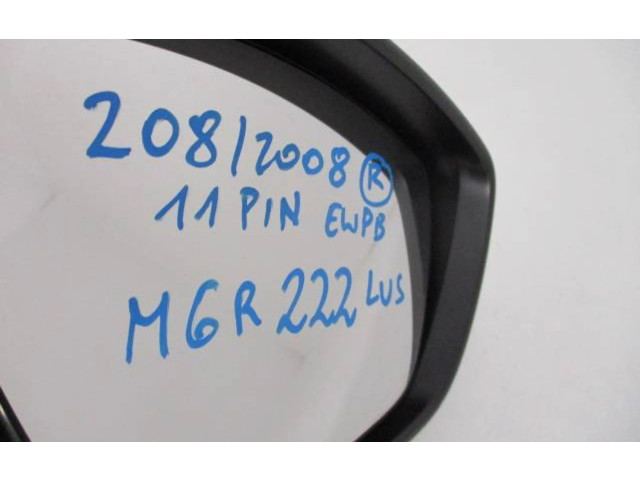 Зеркало электрическое Peugeot 2008 I 2013 - 2019 года