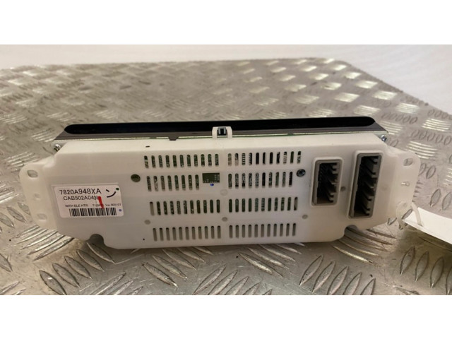 Блок управления климат-контролем 7820A948XA Mitsubishi Outlander