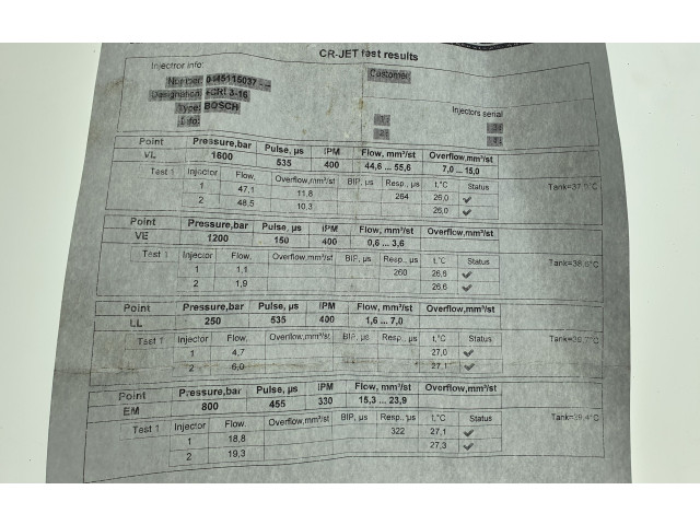 Форсунка 059130277AB, 044515037    Audi A6 S6 C6 4F для бензинового двигателя TFSI 2