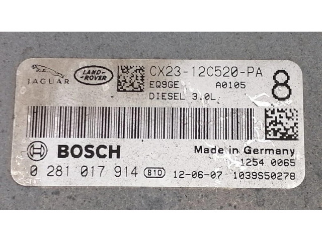 Řídící jednotka 0281017914, CX2312C520PA   Land Rover Range Rover Sport L320 2011