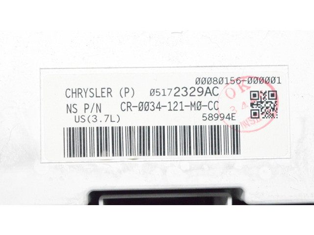 Панель приборов Jeep Grand Cherokee (WK)