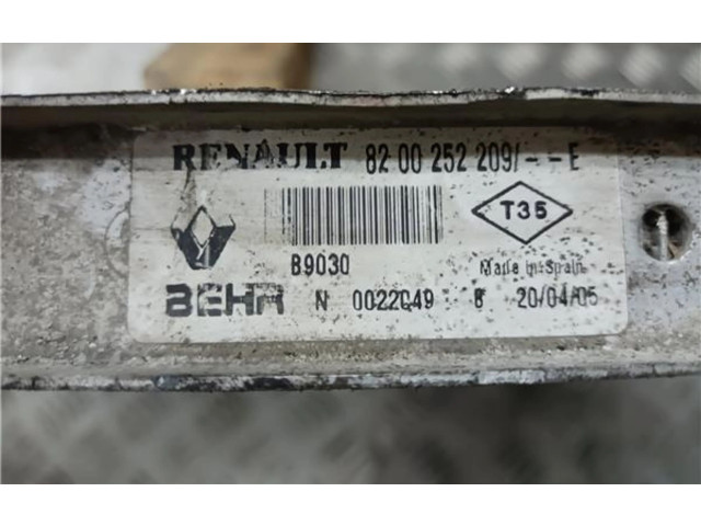 Интеркулер  8200252209, 8200252209   Renault Clio II 