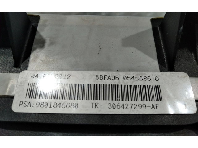 Подушка безопасности пассажира 9801846680   Citroen C1