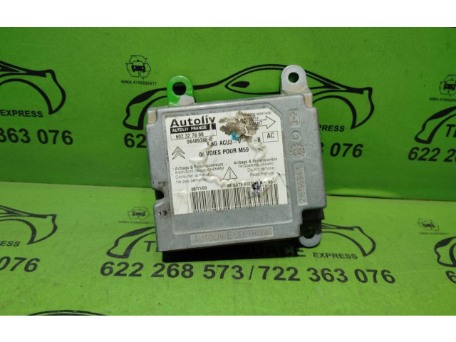 Блок подушек безопасности 9648938880   Citroen Berlingo