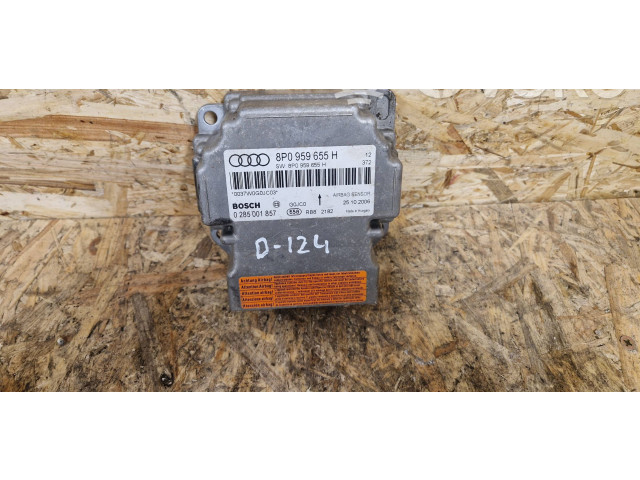 Блок подушек безопасности 8P0959655H, 0285001857 Audi A3 S3 8P