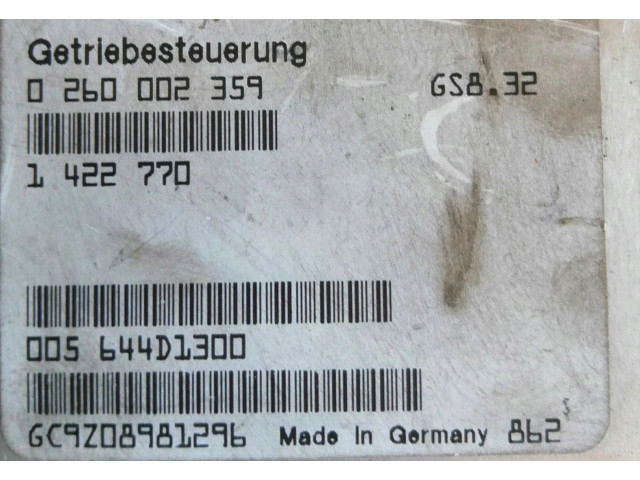 Pojistková skříňka Комплект зажигания 1422770 BMW 5 E12 2000